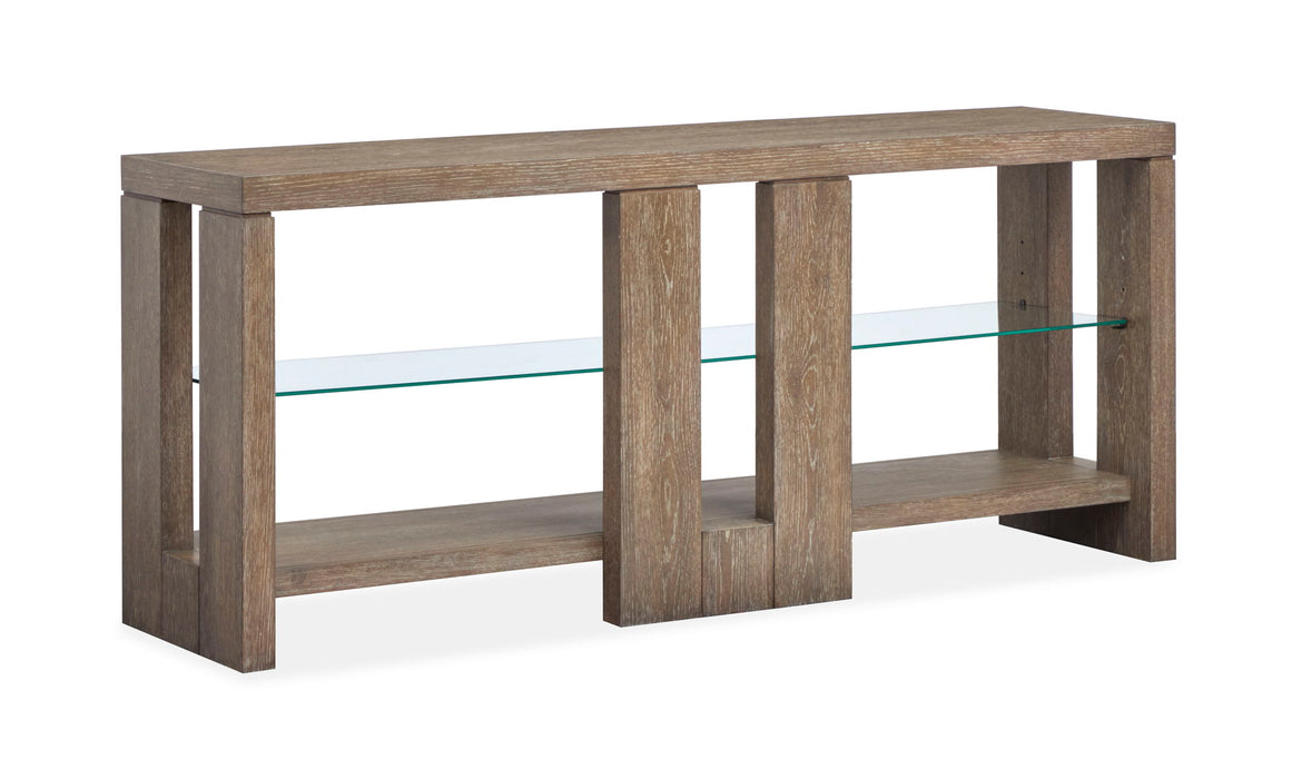 Conway - Console Sofa Table - Spiced Brown