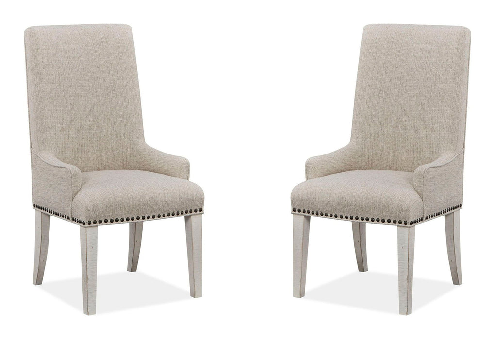 Bronwyn - Upholstered Host Side Chair (Set of 2) - Alabaster