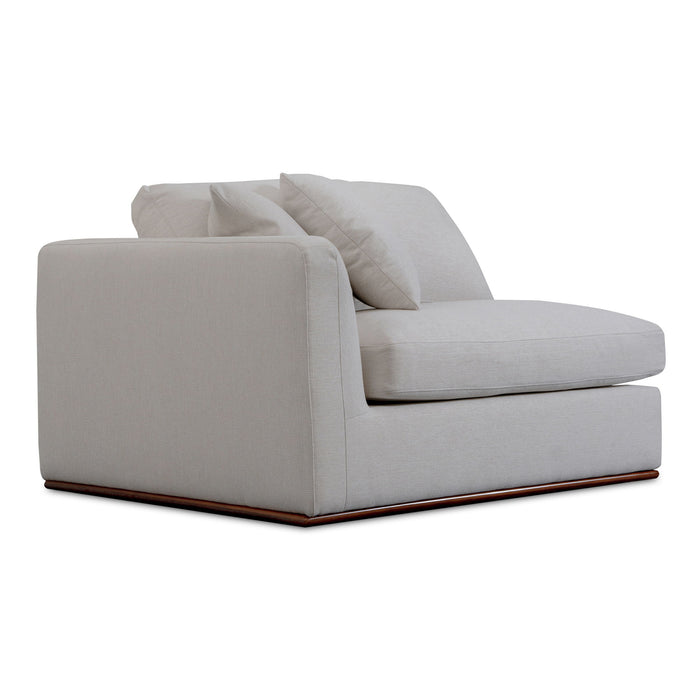 Rue - Left Arm Facing Chair - Off White
