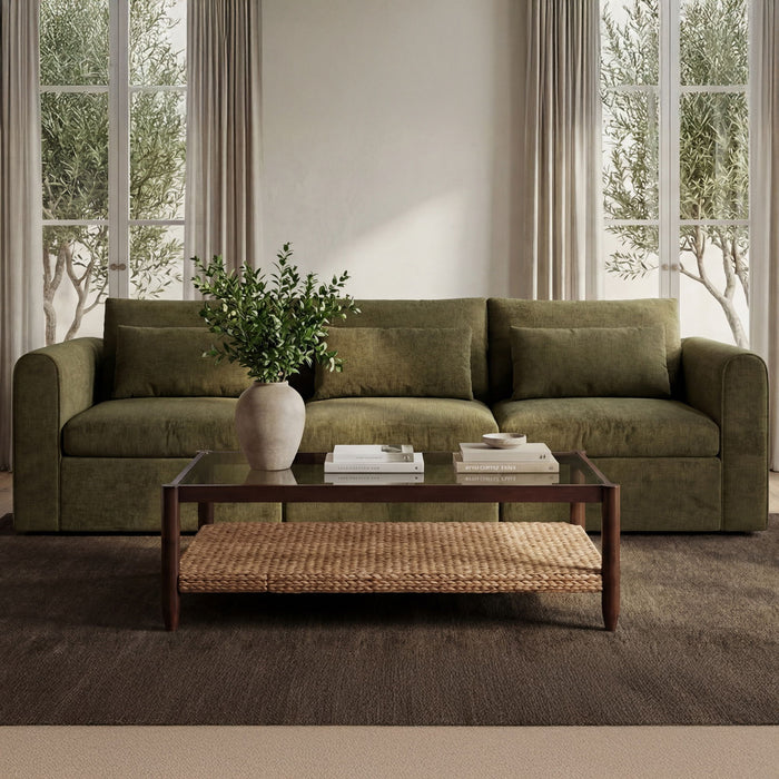 Swift - Right Arm Facing Chair - Dark Green