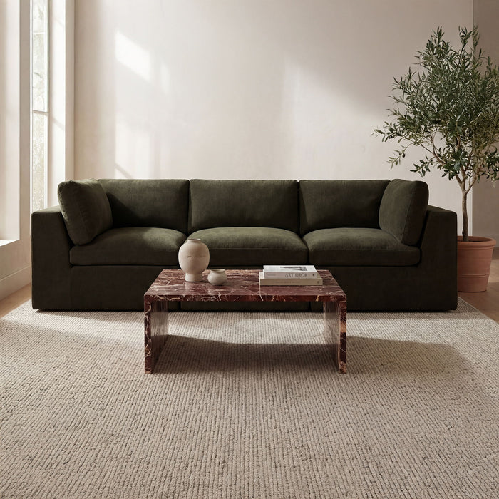 Cates - Modular Sofa - Dark Green