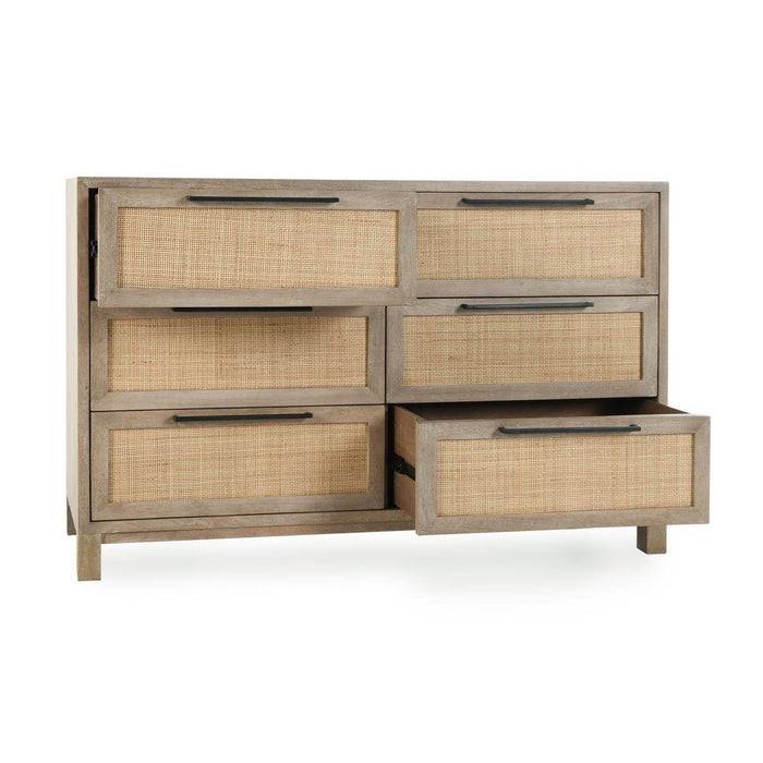 Jensen - 6 Drawer Dresser - Meadow Taupe