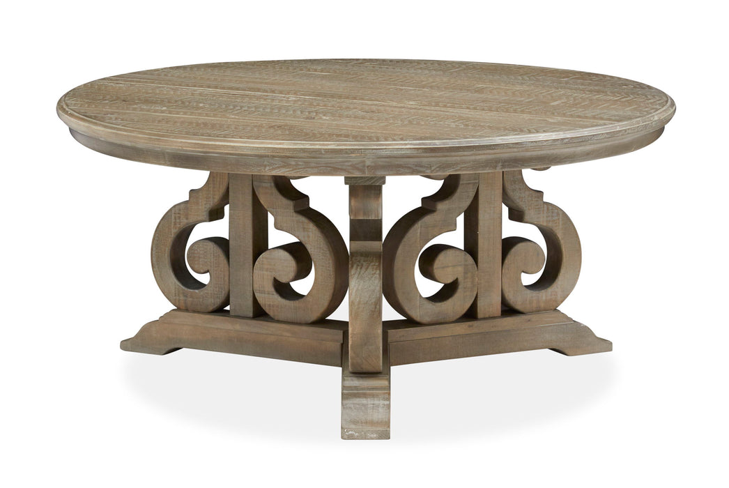 Tinley Park - Round Cocktail Table - Dove Tail Gray