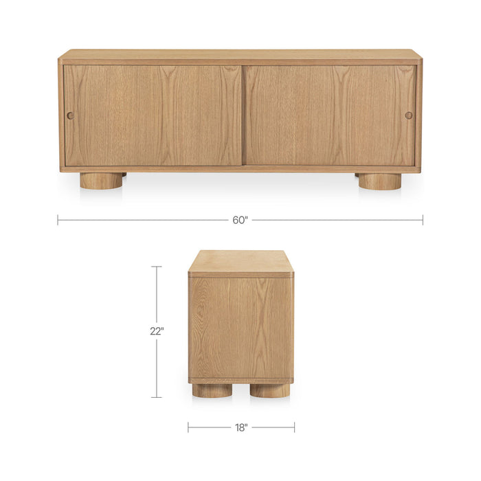 Hobbs - Media Unit - Natural