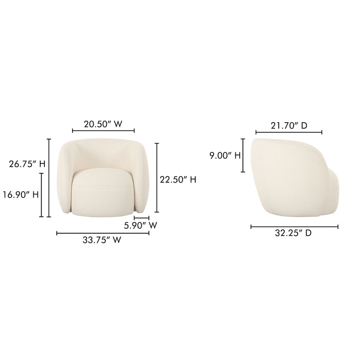 Rae - Outdoor Accent Chair - Beige