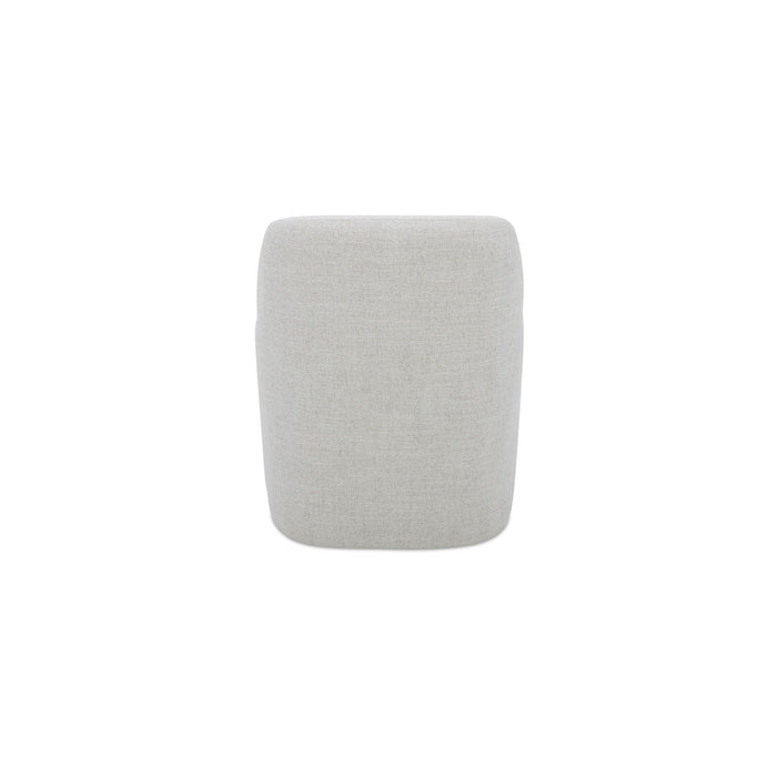 Maisie - Rolling Dining Chair - Flecked Oat / Beige