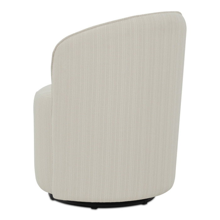Sylvie - Swivel Chair - White