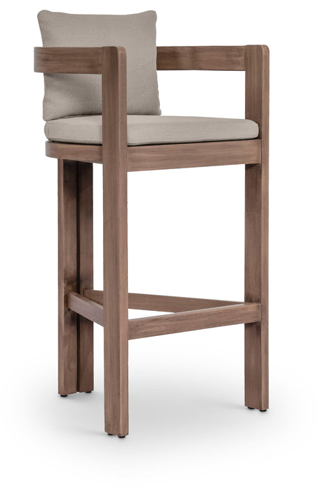 Newport - Water Resistant Fabric Upholstered Outdoor Patio Bar Stool