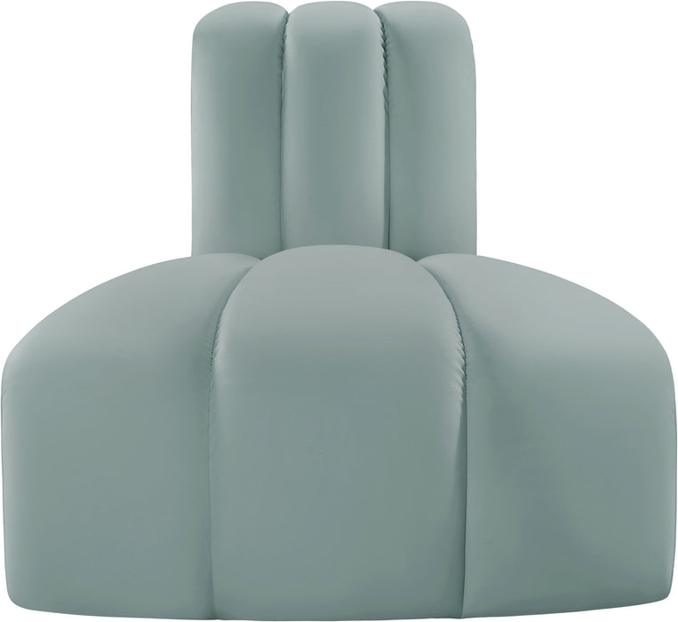 Arc - Faux Leather Reverse Corner Chair