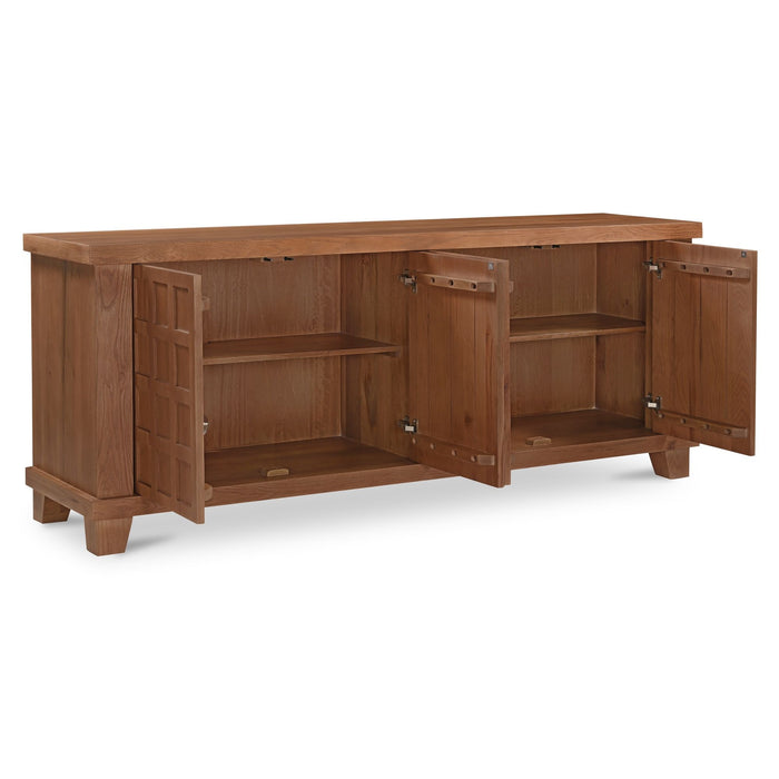 Enya - Sideboard - Red / Oak