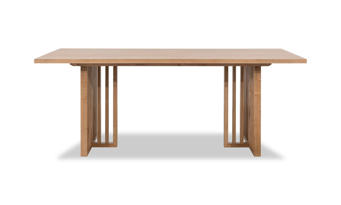 Tanner Dining Table - Flaxen