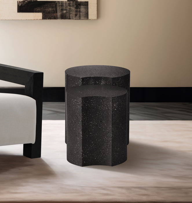 Dimple - Modular End Table - Terazzo Finish