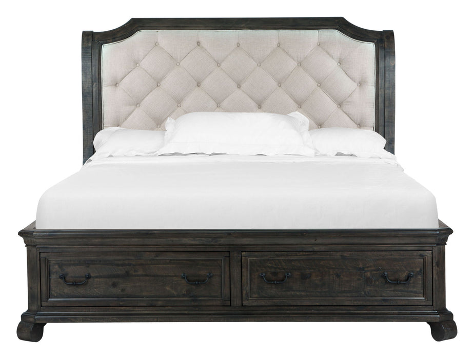 Bellamy - Sleigh Storage Bed Set