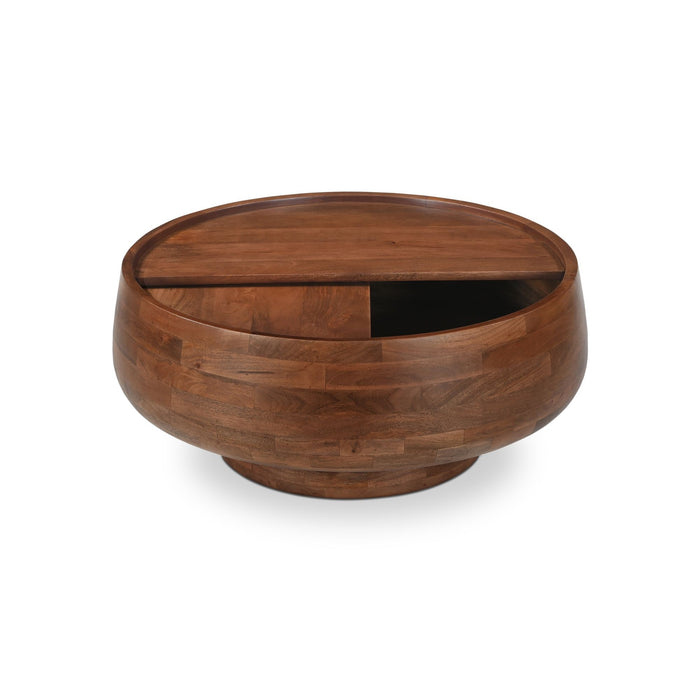 Wade - Storage Coffee Table - Natural