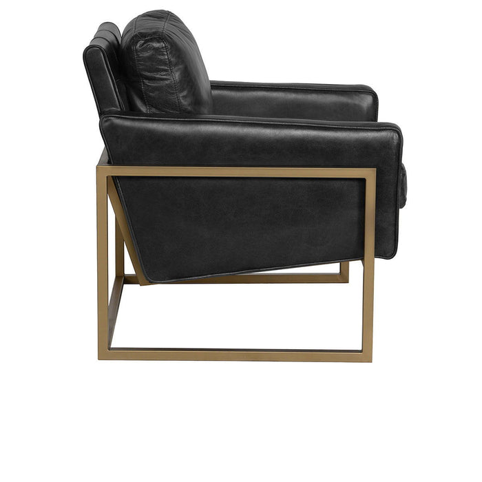 Ken - Club Chair - Black