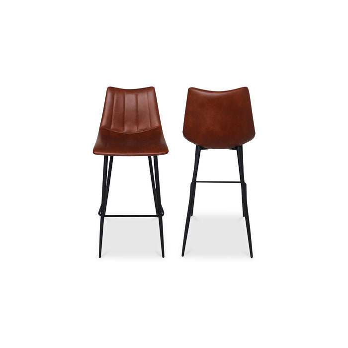 Alibi - Barstool (Set of 2) - Brown