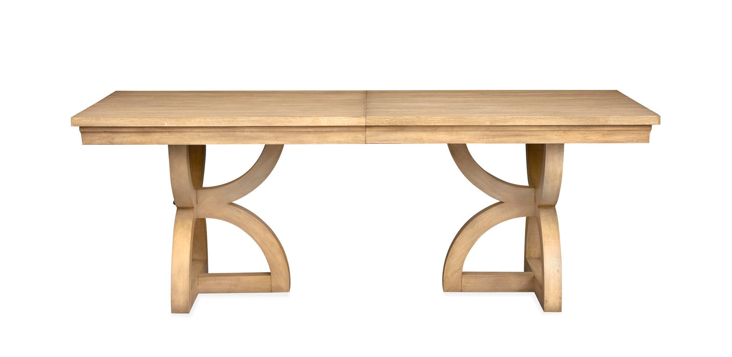 Coventry - Extendable Trestle Dining Table - Honey Wheat