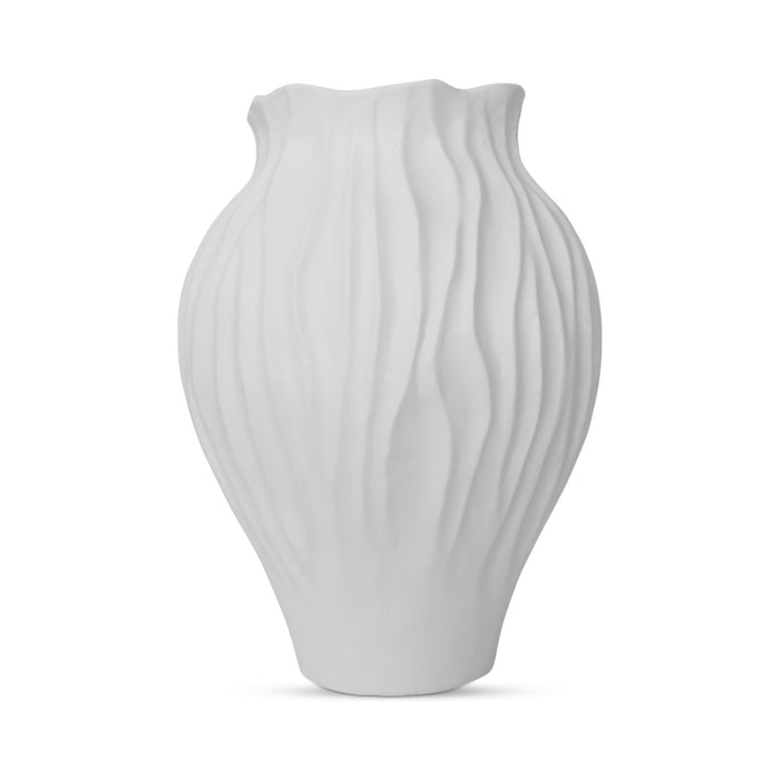 Adria - 14" Vessel - White