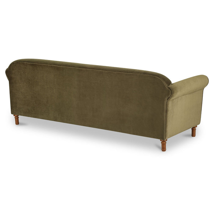 Harmony - Sofa Faux Mohair - Dark Green