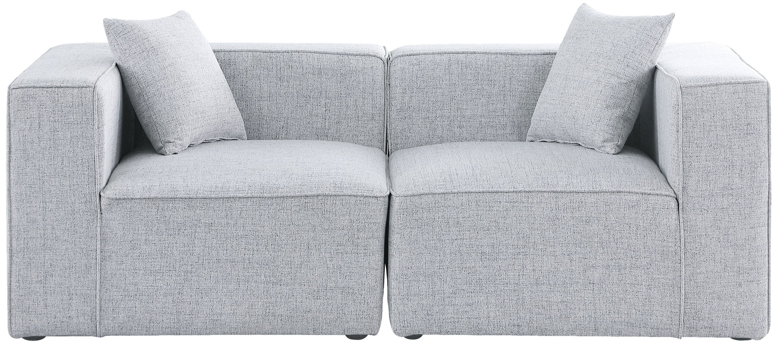 Cube - Linen Modular 2 Seat Sofa