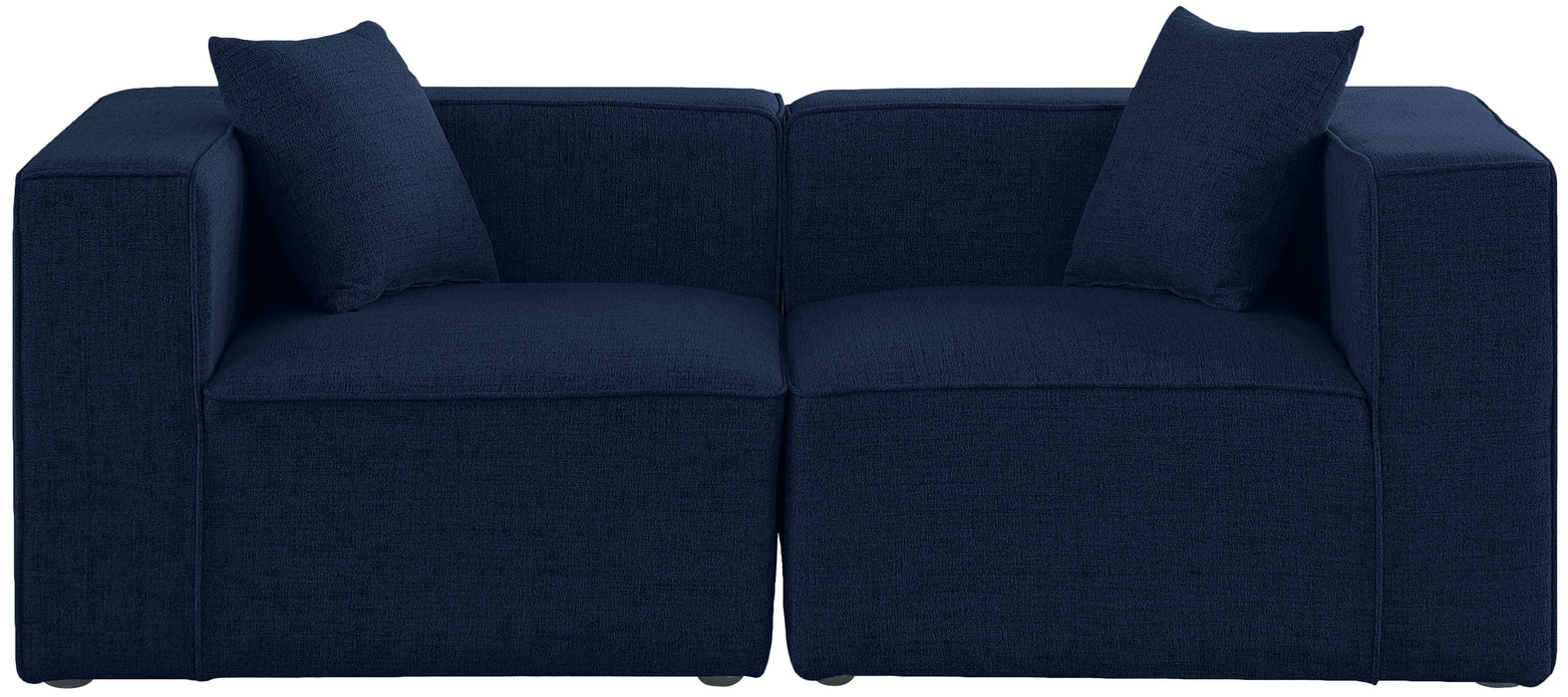 Cube - Linen Modular 2 Seat Sofa