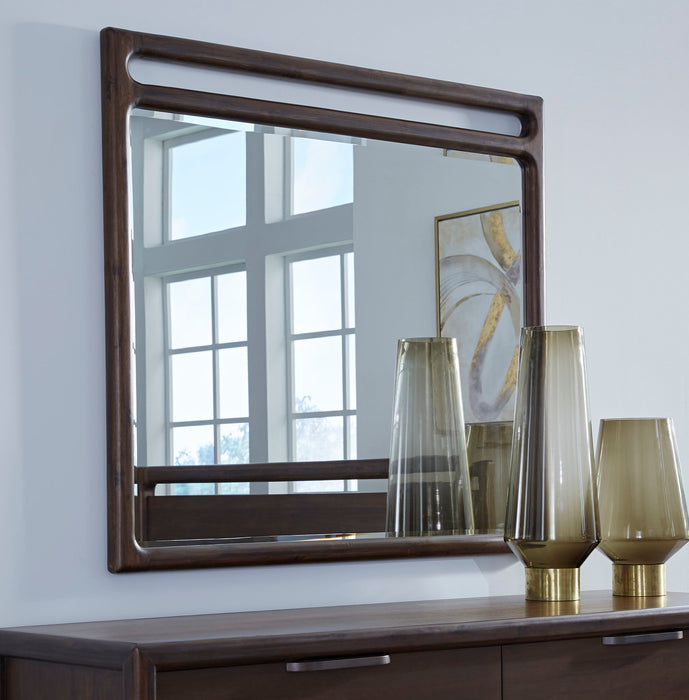 Sol Open Drs Mirror - Brwn spc