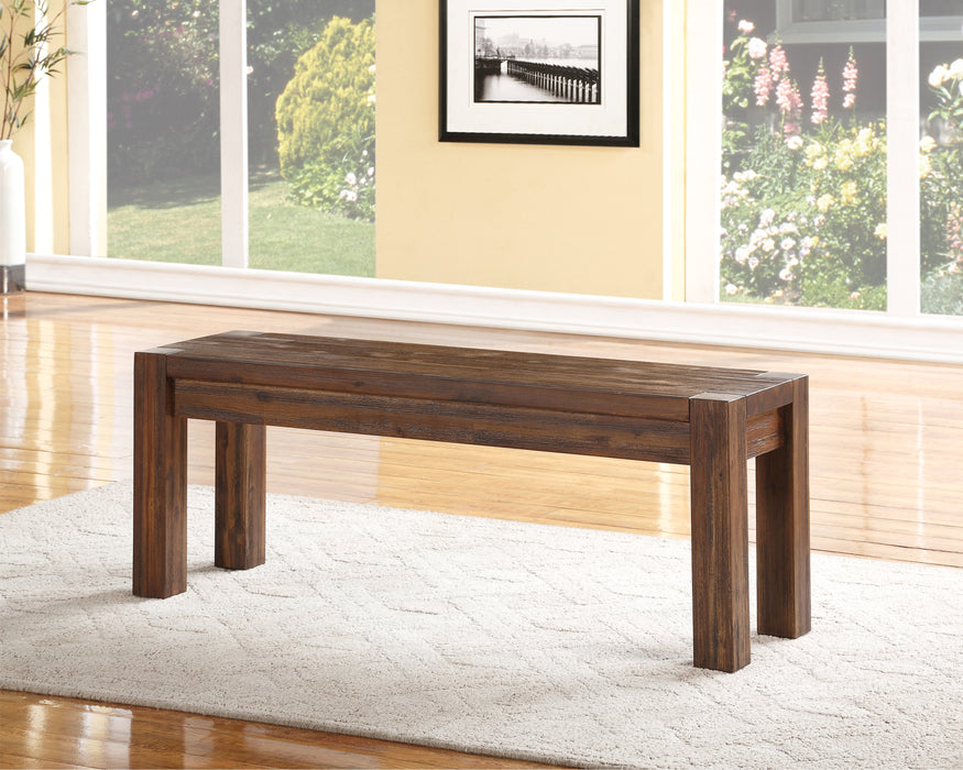Meadow Bench - Brick Brown