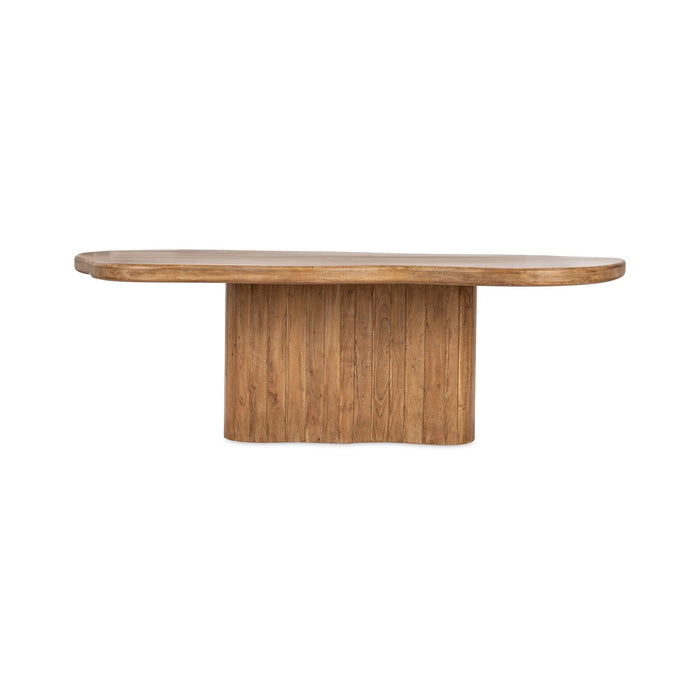 Alvaro - 65" Dining Table - Golden Wheat
