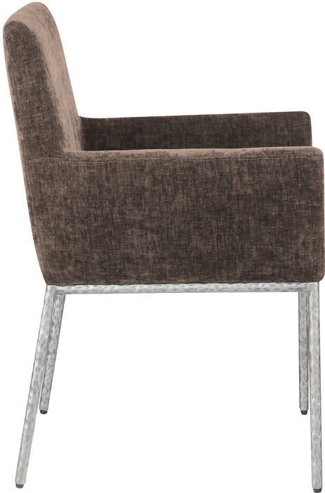 Reeves - Dining Chair With Silver Legs (Set of 2)