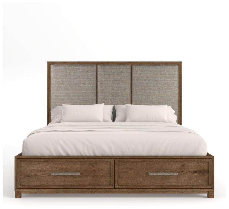 Laurel Ridge - Upholstered Panel Storage Bed