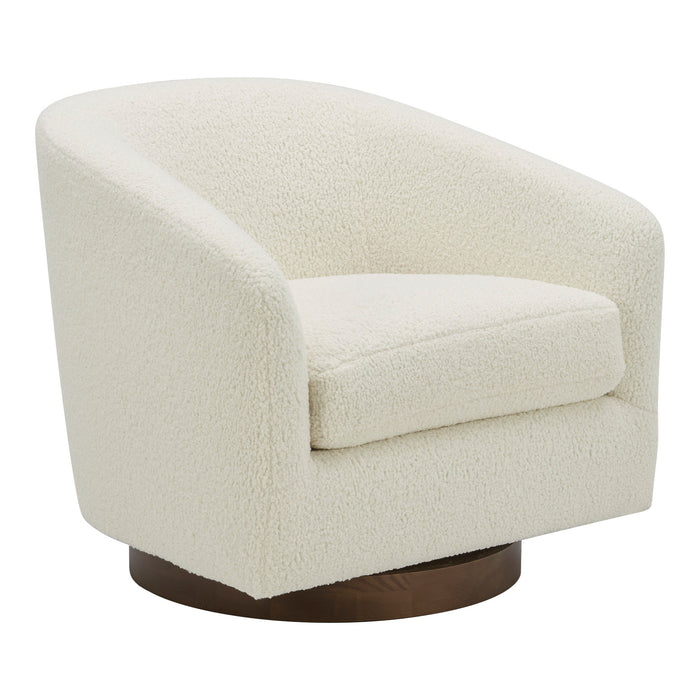 Oscy - Swivel Chair - White