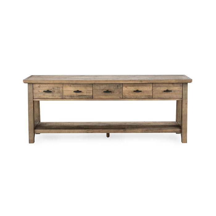 Talladega - Console Table - Natural Pine