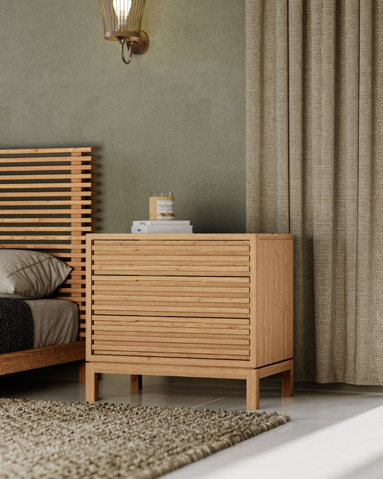 Tanner 3 Drw Nightstand - Flxn