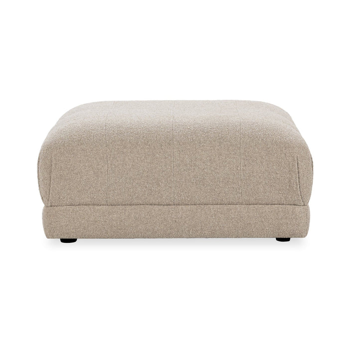 Adalynne - Upholstered Square Ottoman - Buttermilk