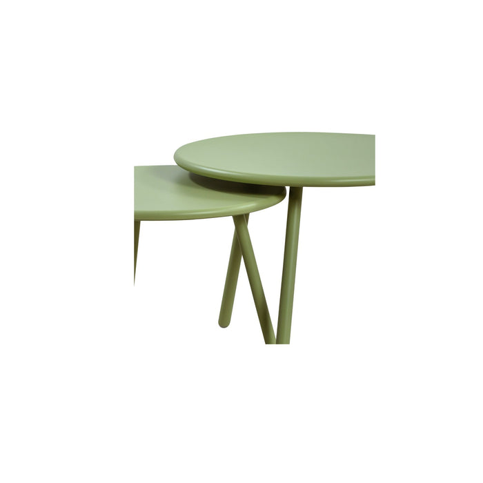 Kari - Outdoor Nesting Coffee Table - Green