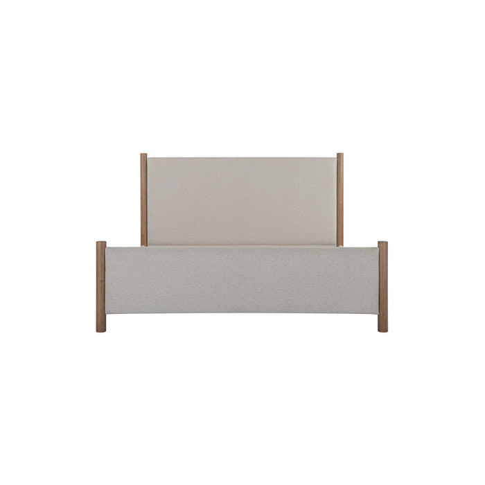 Warren - Queen Panel Bed - Beige
