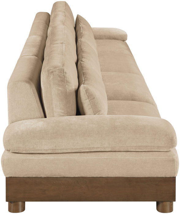 Turin - 4 Piece Fabric Upholstered Modular Sofa