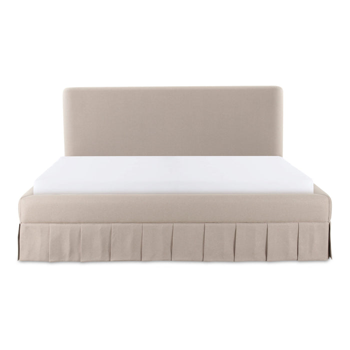 Maren - King Bed - Beige