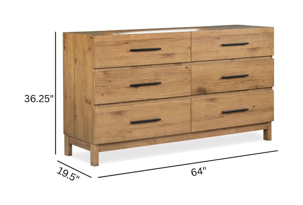 Davenport - Double Drawer Dresser