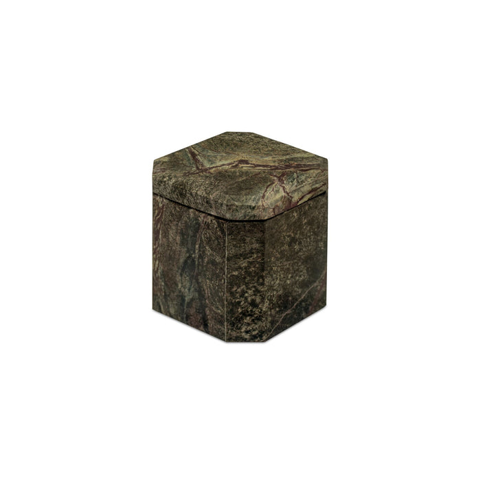 Forli - Marble Box - Rainforest Green