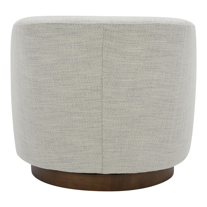 Oscy - Swivel Chair - Splashed White
