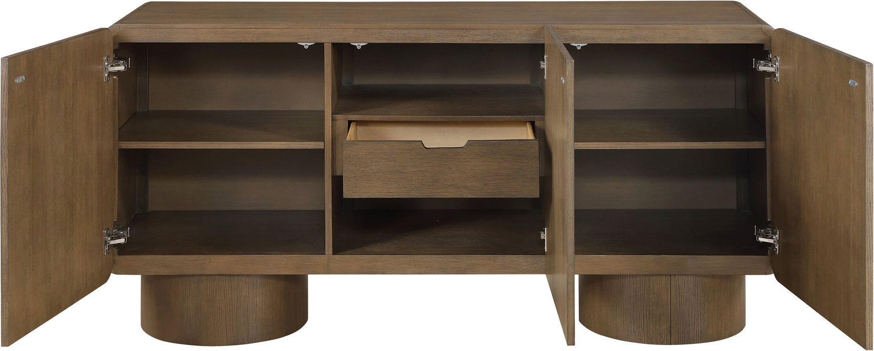 Adagio - Solid Wood And Oak Veneer Sideboard / Buffet