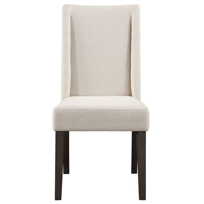 Napa - Upholstered Side Chair (Set of 2) - Dark Brown