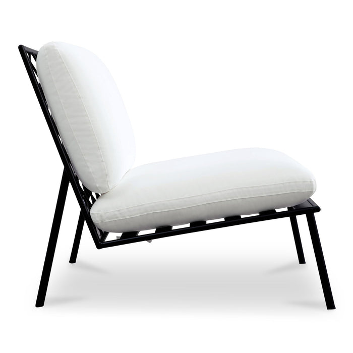 Salma - Outdoor Accent Chair - White