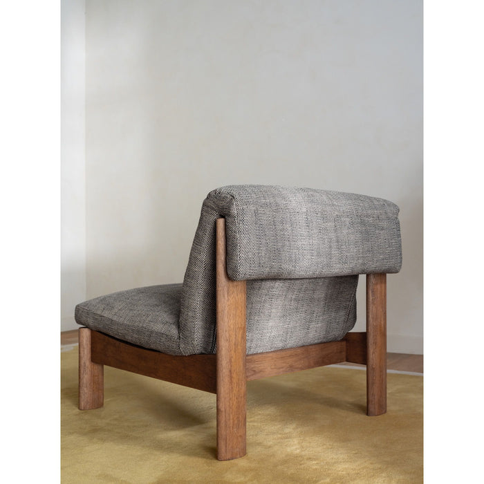 Pierce - Accent Chair - Flecked Black