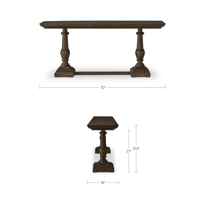 Everson - Console Table - Brown