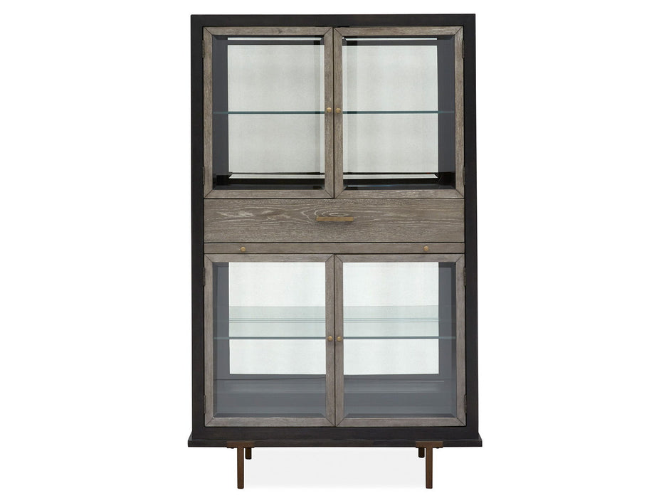 Ryker - Display Cabinet - Homestead Brown