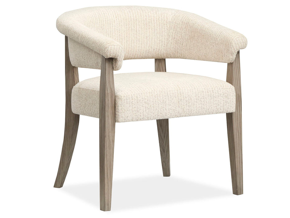 Braelyn - Upholstered Host Chair (Set of 2) - Dorian Gray