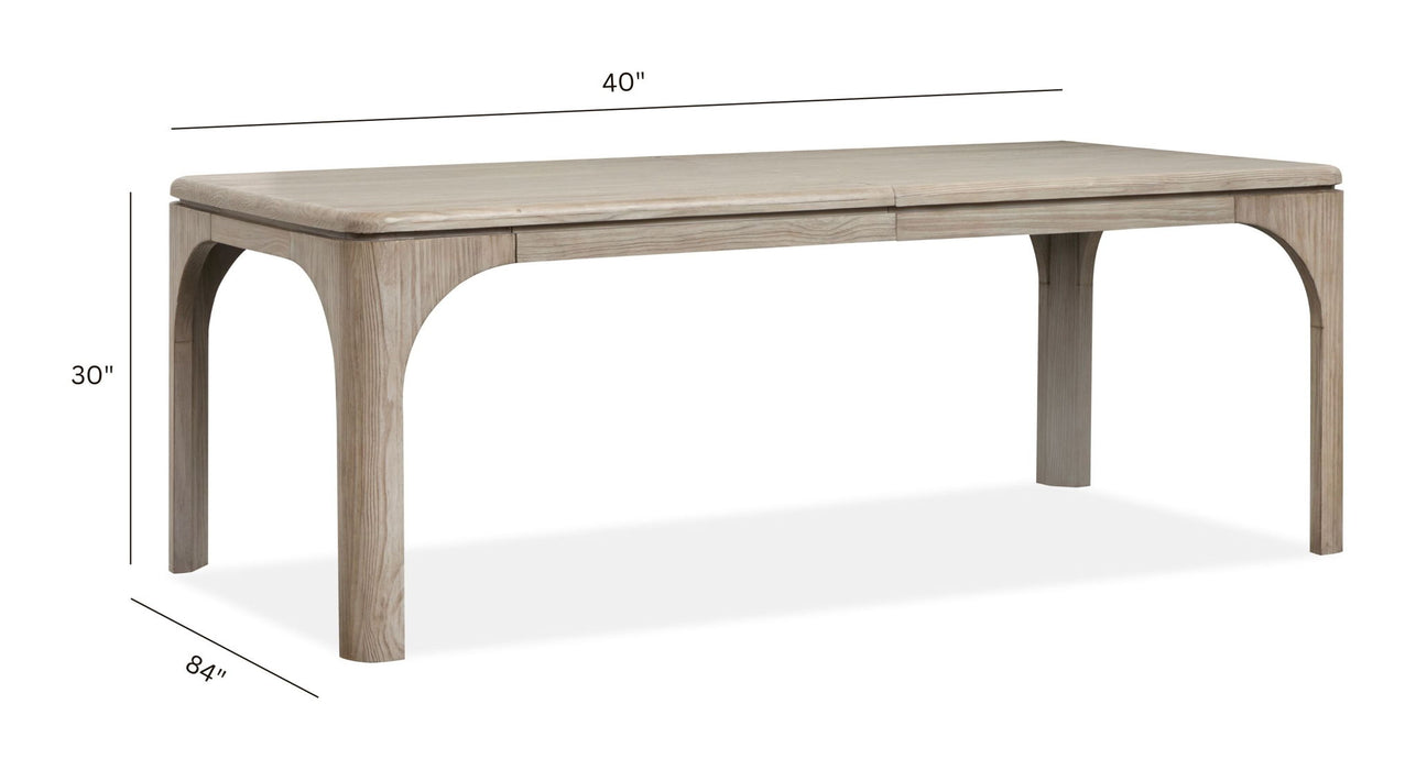 Braelyn - Extendable Rectangular Dining Table - Dorian Gray