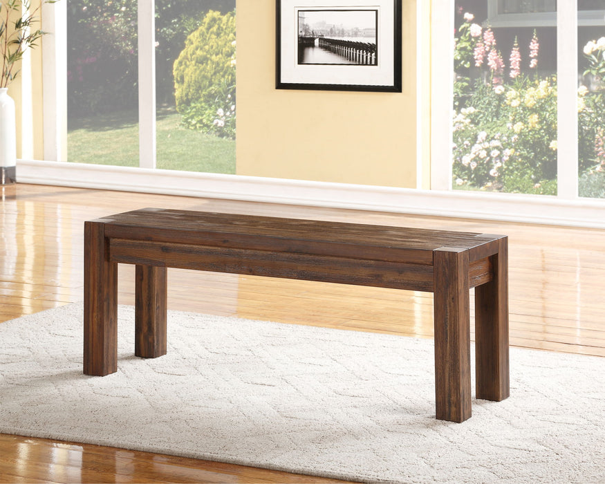 Meadow Bench - Brick Brown